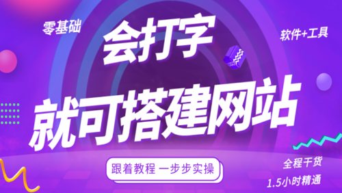 零基础实操SEO建站教程课程封面